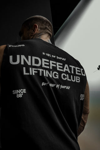 UNDFTD LIFTING CLUB SLEEVELESS TEE